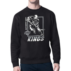 Los Angeles Kings Starter Player Grid Fleece Pullover Sweatshirt Sale
