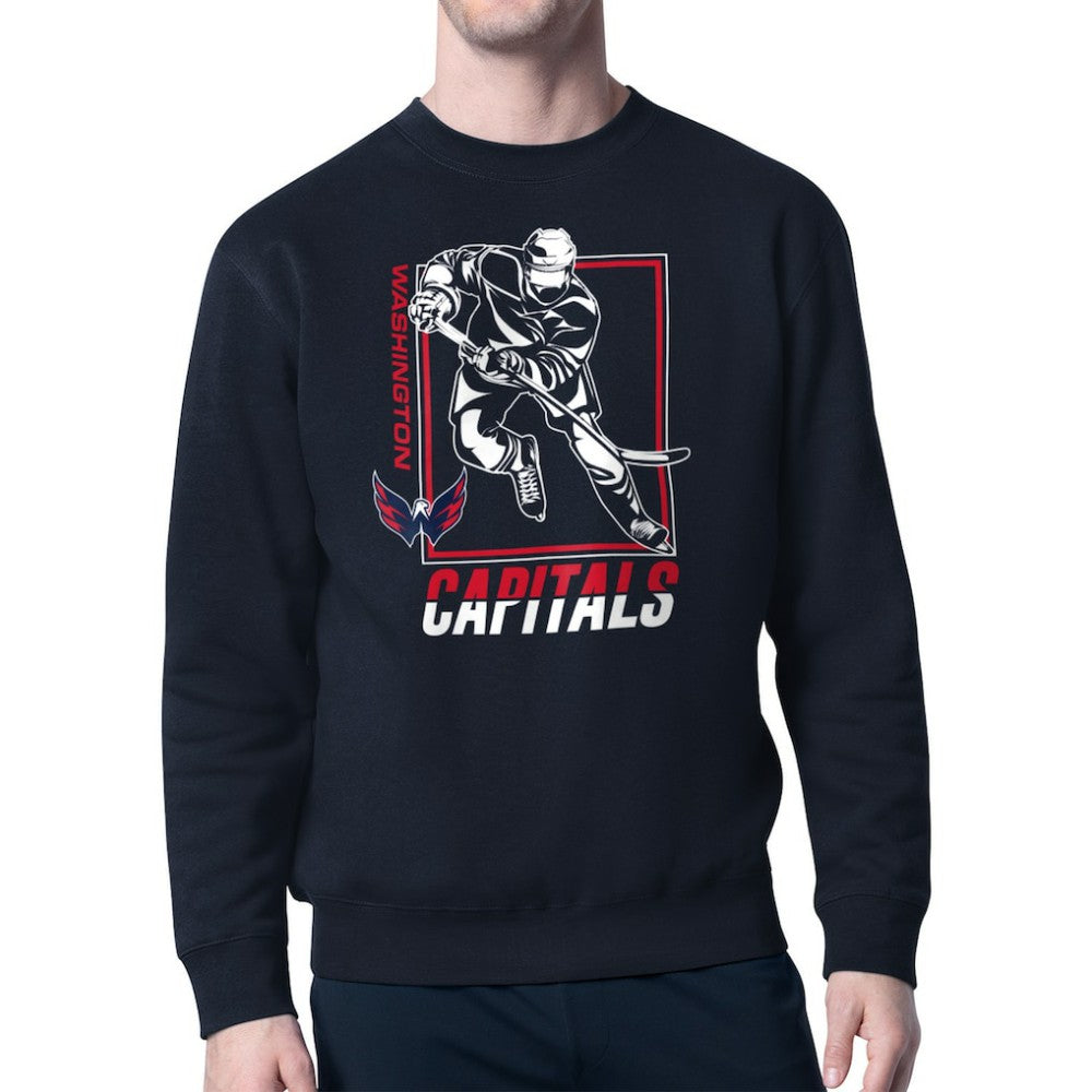 Washington Capitals Starter Player Grid Fleece Pullover Sweatshirt Online
