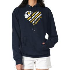 Indiana Pacers G-III 4Her by Carl Banks Women's Heart Pullover Hoodie - Navy cheap Outlet
