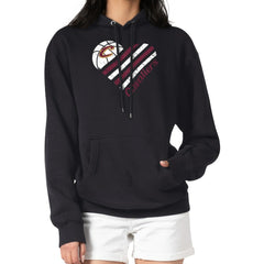 Cleveland Cavaliers G-III 4Her by Carl Banks Women's Heart Pullover Hoodie - Black discount Discount