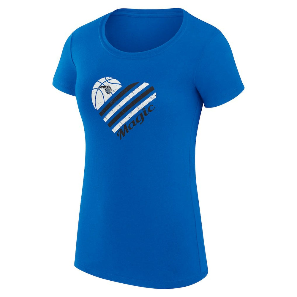Orlando Magic G-III 4Her by Carl Banks Women's Super-Slim Fit Lightweight Heart T-Shirt Online