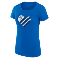 Orlando Magic G-III 4Her by Carl Banks Women's Super-Slim Fit Lightweight Heart T-Shirt Online
