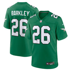 Philadelphia Eagles Nike Saquon Barkley  Alternate Game Jersey