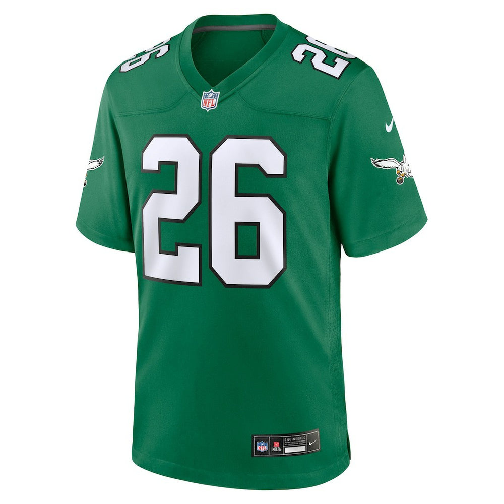 Philadelphia Eagles Nike Saquon Barkley  Alternate Game Jersey