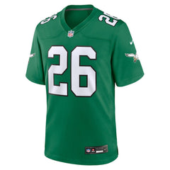 Philadelphia Eagles Nike Saquon Barkley  Alternate Game Jersey
