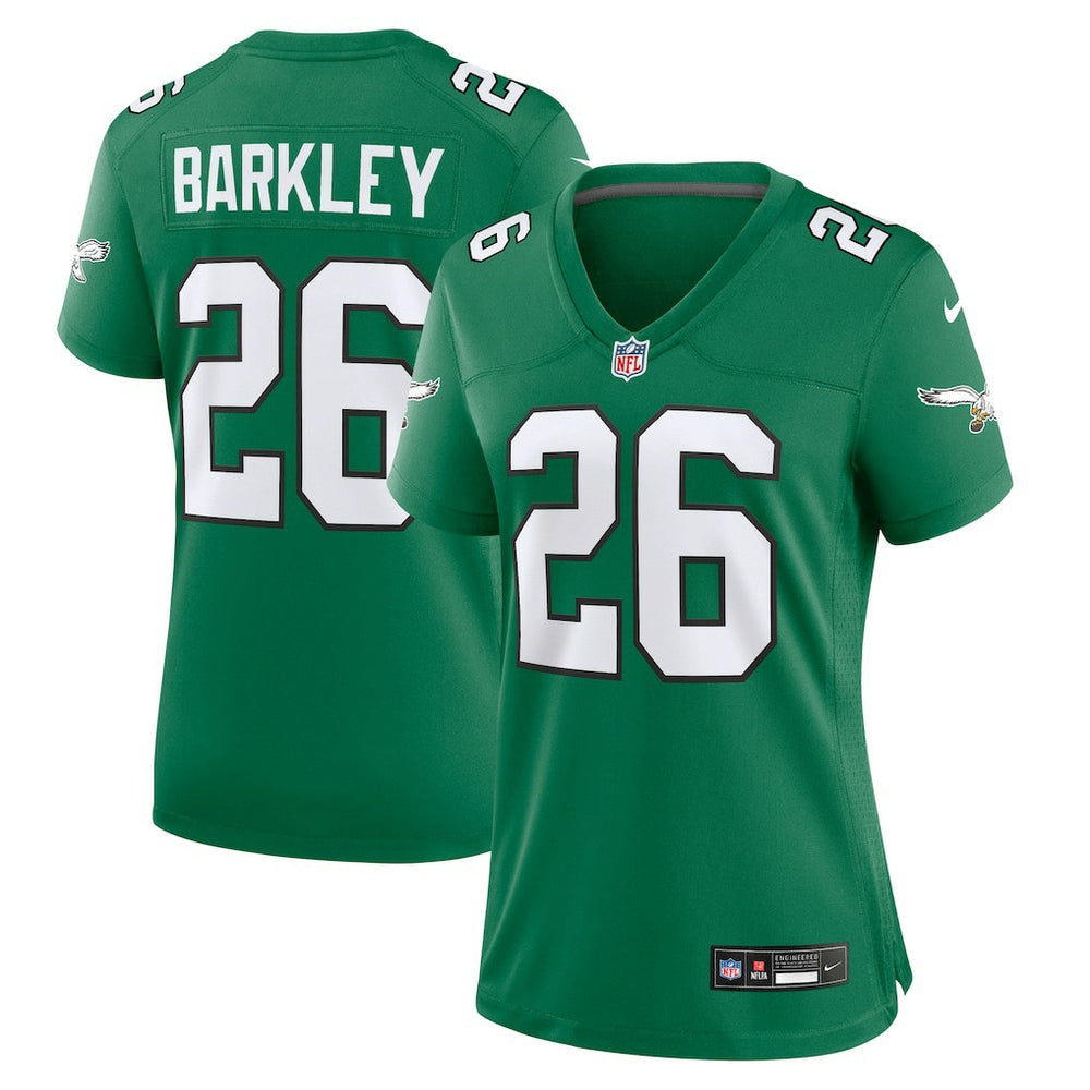 Philadelphia Eagles Nike Saquon Barkley  Women's Alternate Game Jersey