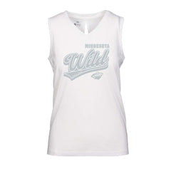 Minnesota Wild Levelwear Women's Paisley Sweep V-Neck Tank Top Sale