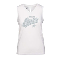 Dallas Stars Levelwear Women's Paisley Sweep V-Neck Tank Top Outlet