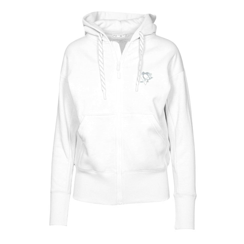 Pittsburgh Penguins Levelwear Women's Gardinia Core Full-Zip Hoodie Jacket On Sale