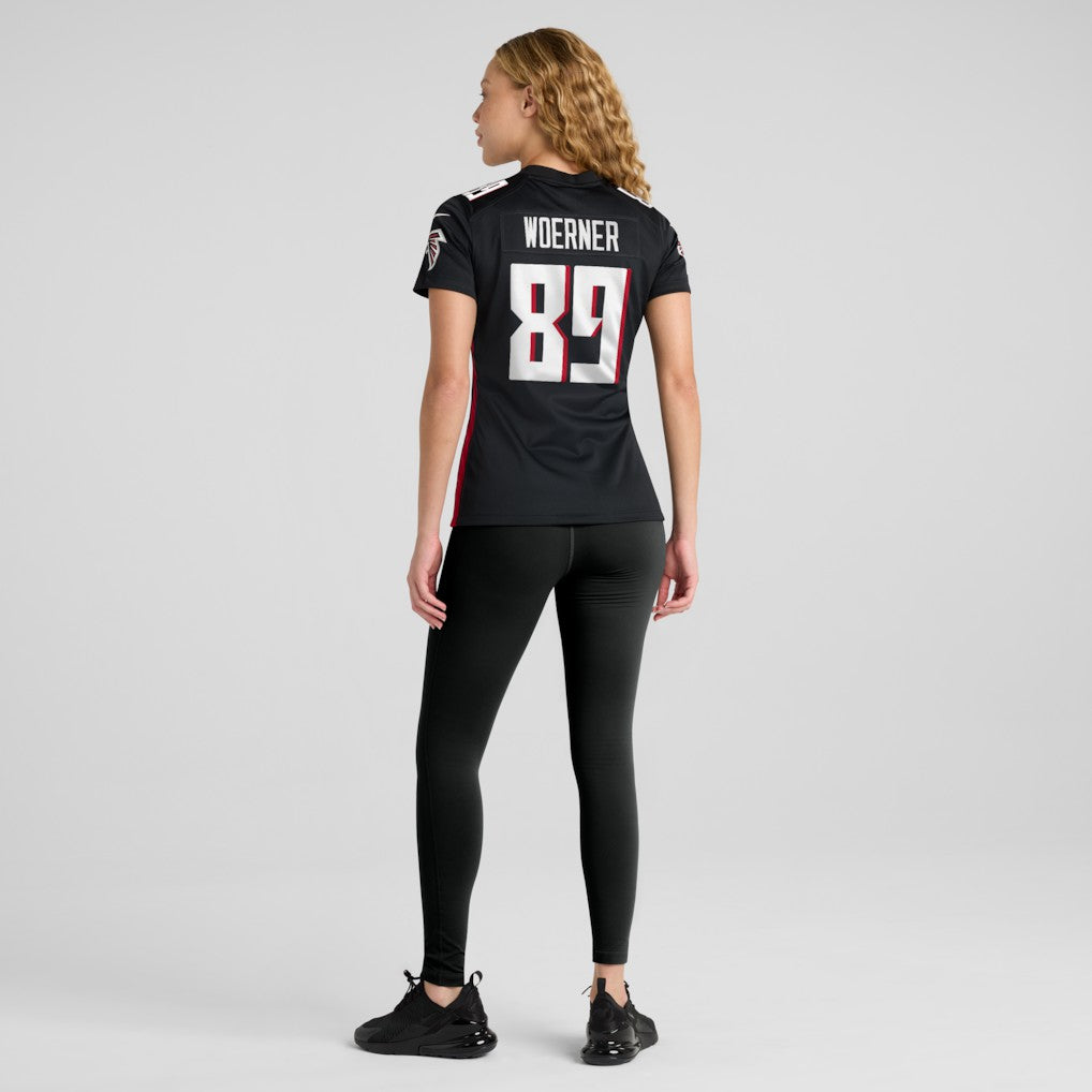 Atlanta Falcons Nike Charlie Woerner  Women's Game Jersey