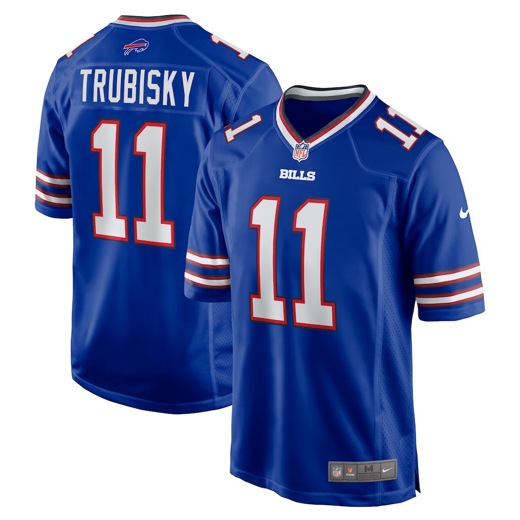 Buffalo Bills Nike Mitchell Trubisky  Game Jersey