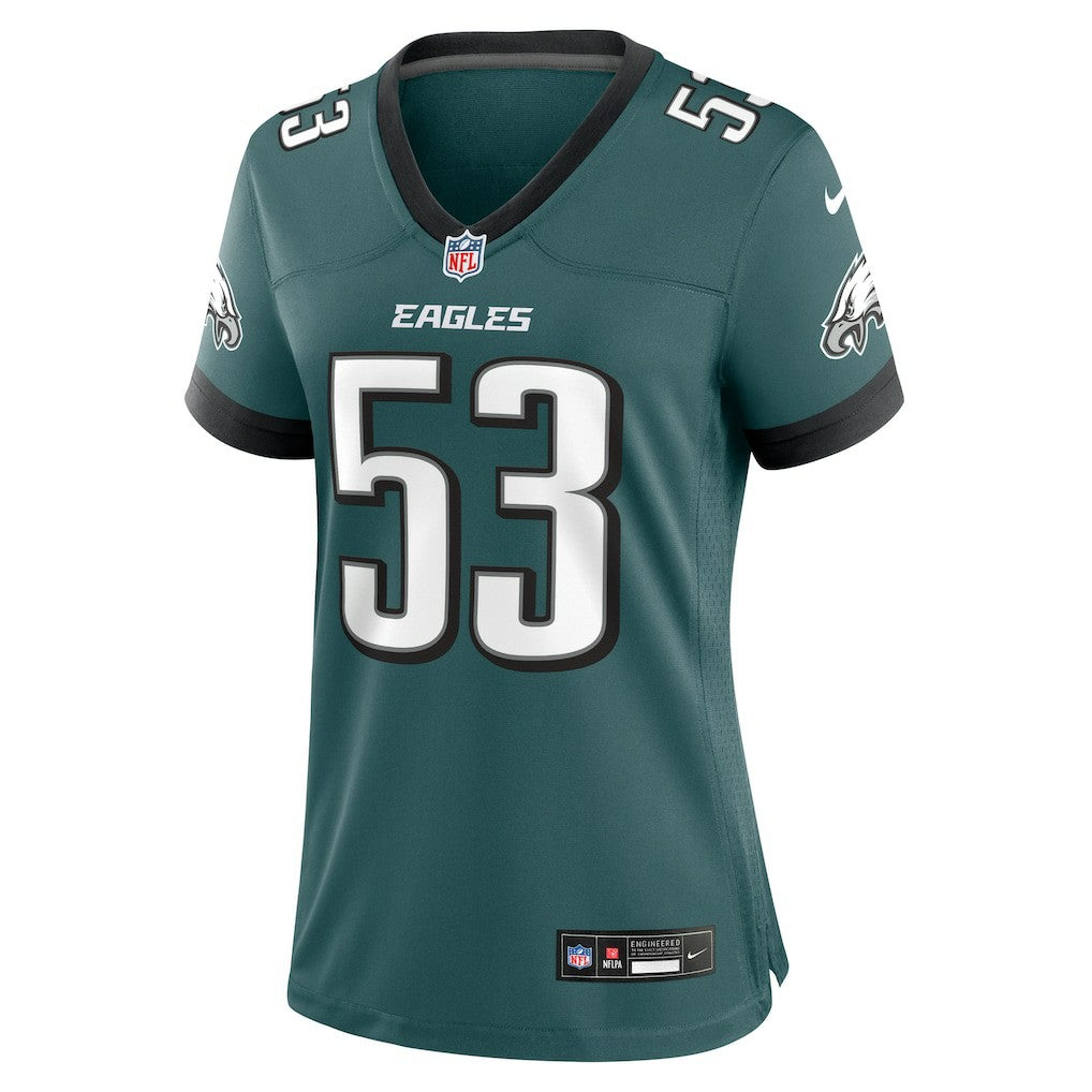 Philadelphia Eagles Nike Zack Baun  Women's Game Jersey