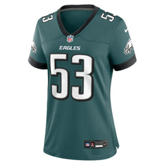 Philadelphia Eagles Nike Zack Baun  Women's Game Jersey