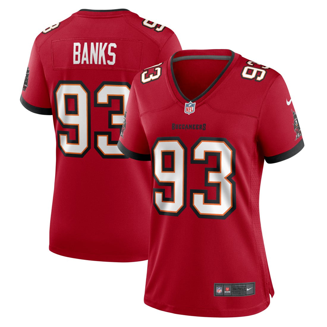 Tampa Bay Buccaneers Nike Eric Banks  Women's Game Jersey