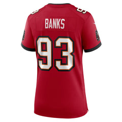 Tampa Bay Buccaneers Nike Eric Banks  Women's Game Jersey
