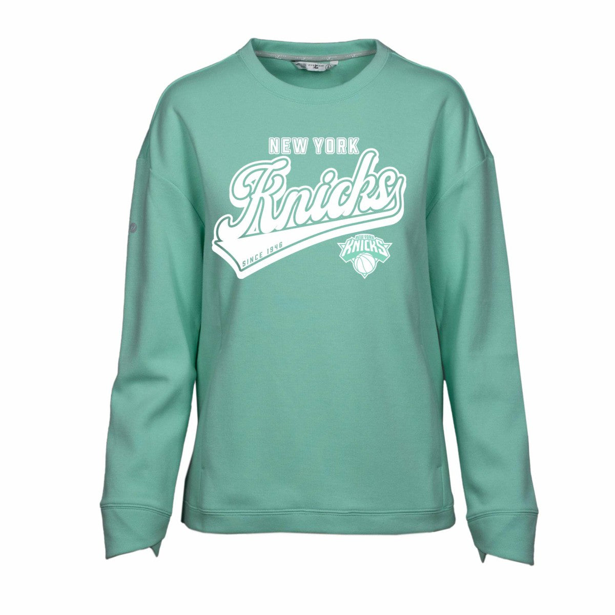 New York Knicks Levelwear Women's Fiona Sweep Pullover Sweatshirt Online