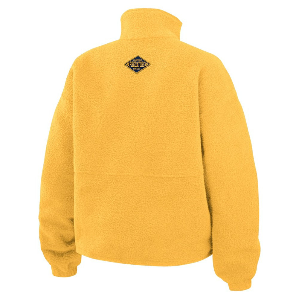 Nashville Predators WEAR by Erin Andrews Women's Polar Fleece Half-Zip Jacket For Sale