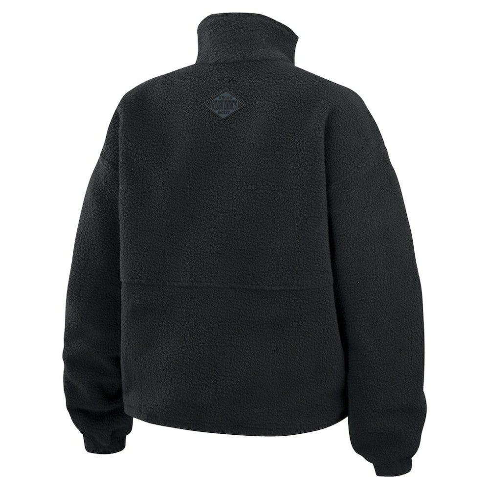 Vegas Golden Knights WEAR by Erin Andrews Women's Polar Fleece Half-Zip Jacket Discount