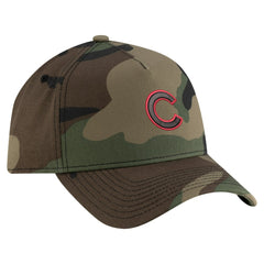 Chicago Cubs New Era Woodland Team Pop 9FORTY A-Frame Adjustable Hat | MLB Shop
