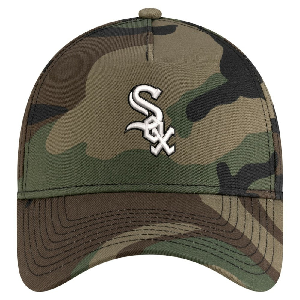 Chicago White Sox New Era Woodland Team Pop 9FORTY A-Frame Adjustable Hat | MLB Shop