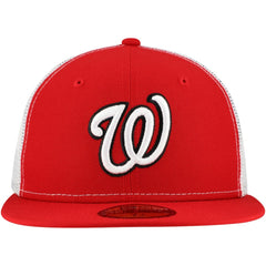 Washington Nationals New Era Team Color 59FIFTY Trucker Fitted Hat | MLB New