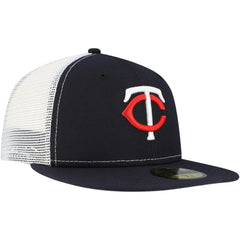 Minnesota Twins New Era Team Color 59FIFTY Trucker Fitted Hat | MLB On Sale