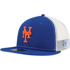 New York Mets New Era Team Color 59FIFTY Trucker Fitted Hat | MLB US