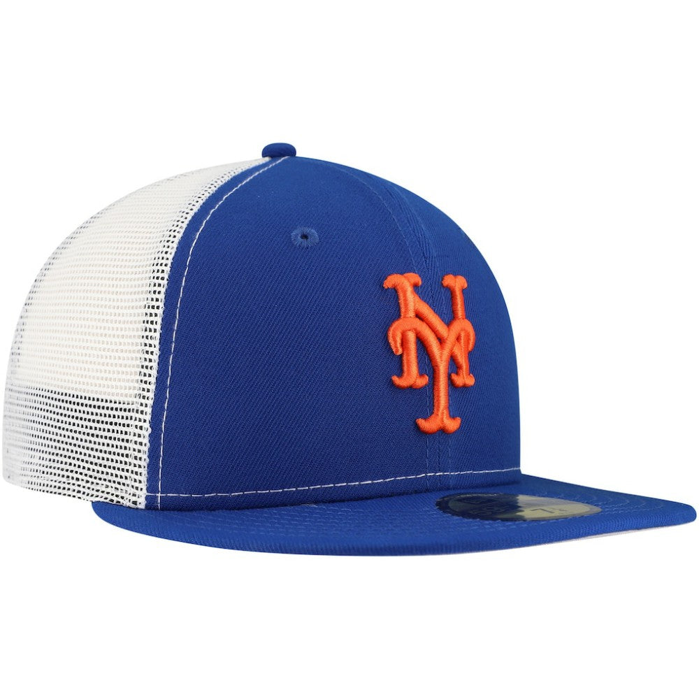 New York Mets New Era Team Color 59FIFTY Trucker Fitted Hat | MLB US