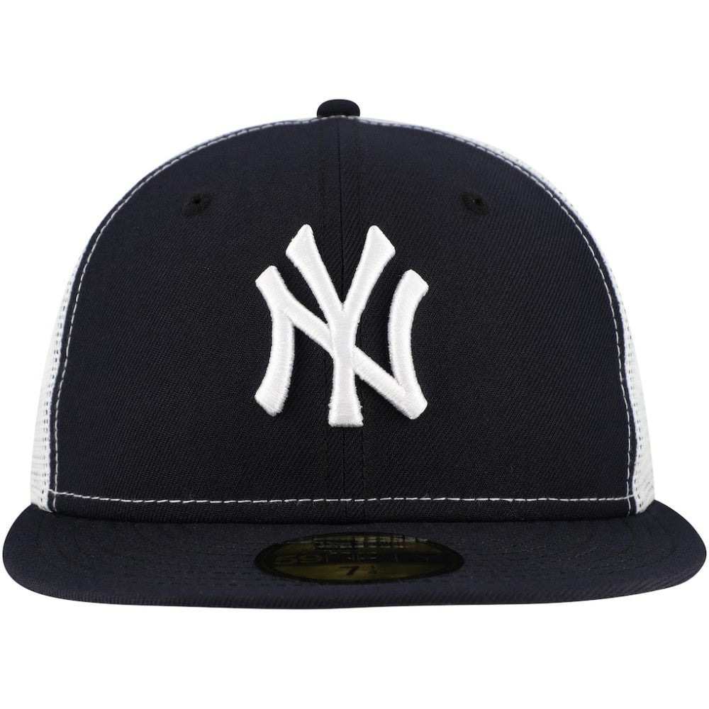 New York Yankees New Era Team Color 59FIFTY Trucker Fitted Hat | MLB On Sale