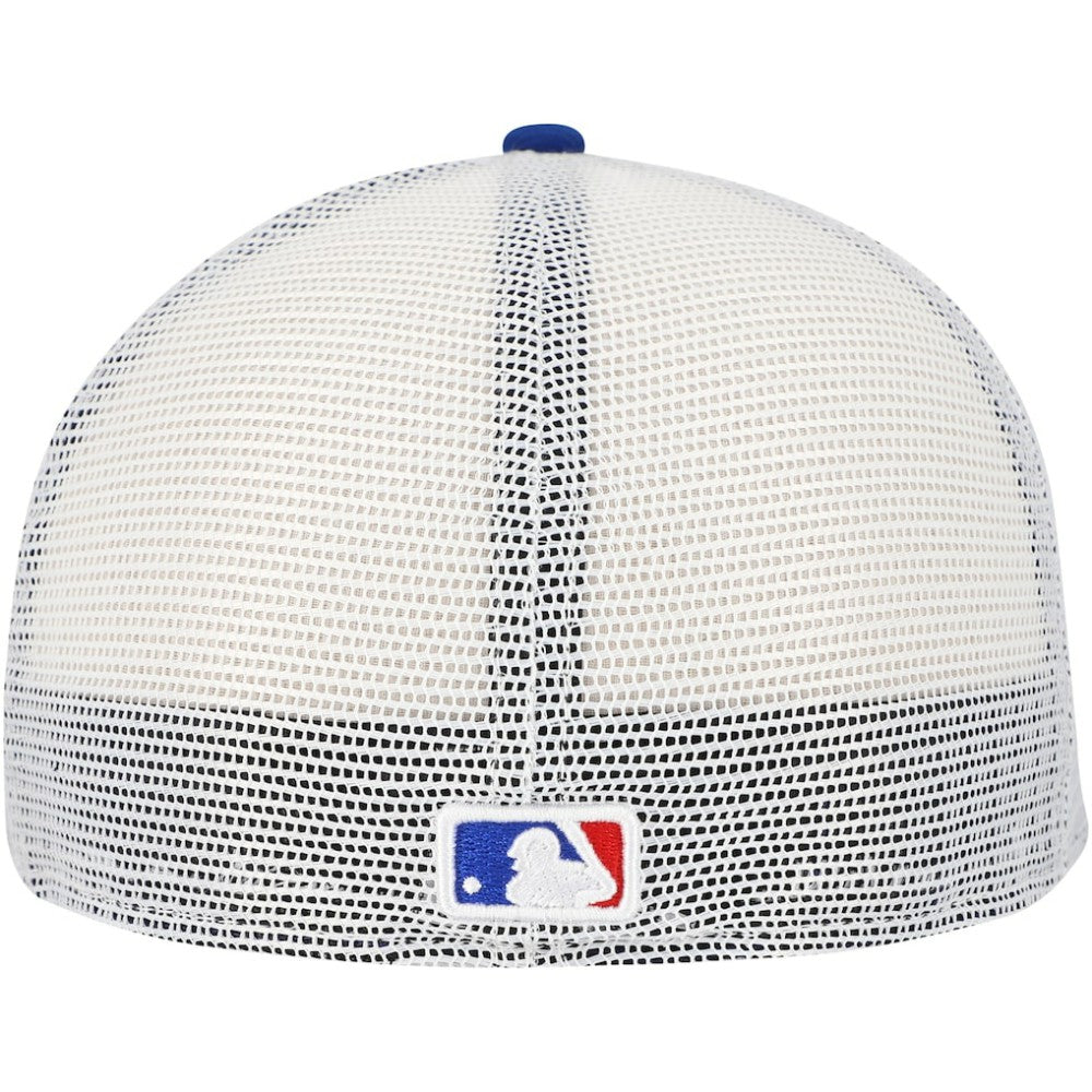 Chicago Cubs New Era Team Color 59FIFTY Trucker Fitted Hat | MLB Sale