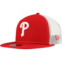 Philadelphia Phillies New Era Team Color 59FIFTY Trucker Fitted Hat | MLB Outlet