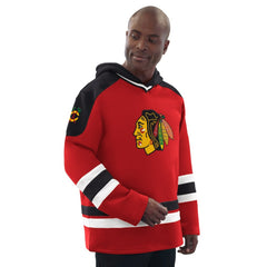 Chicago Blackhawks Starter Hockey Pullover Hoodie Discount