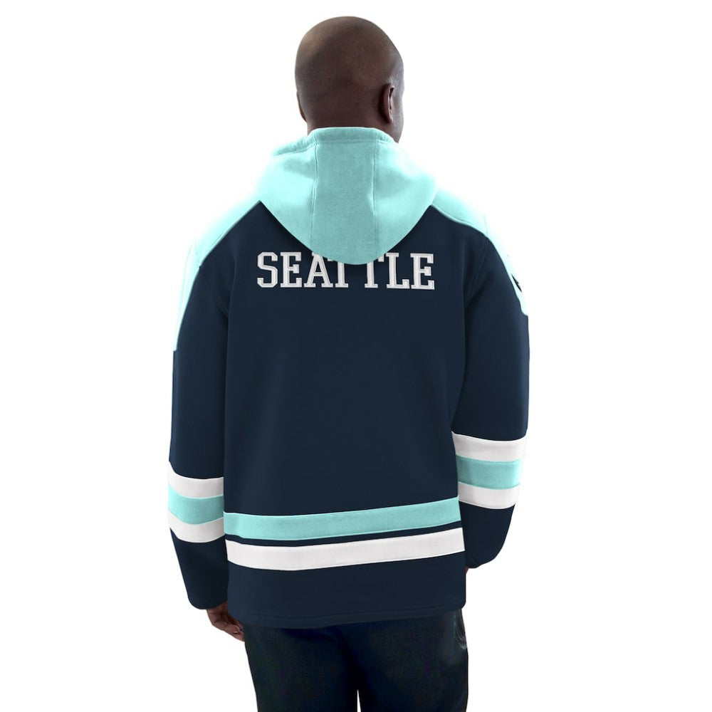 Seattle Kraken Starter Hockey Pullover Hoodie For Sale