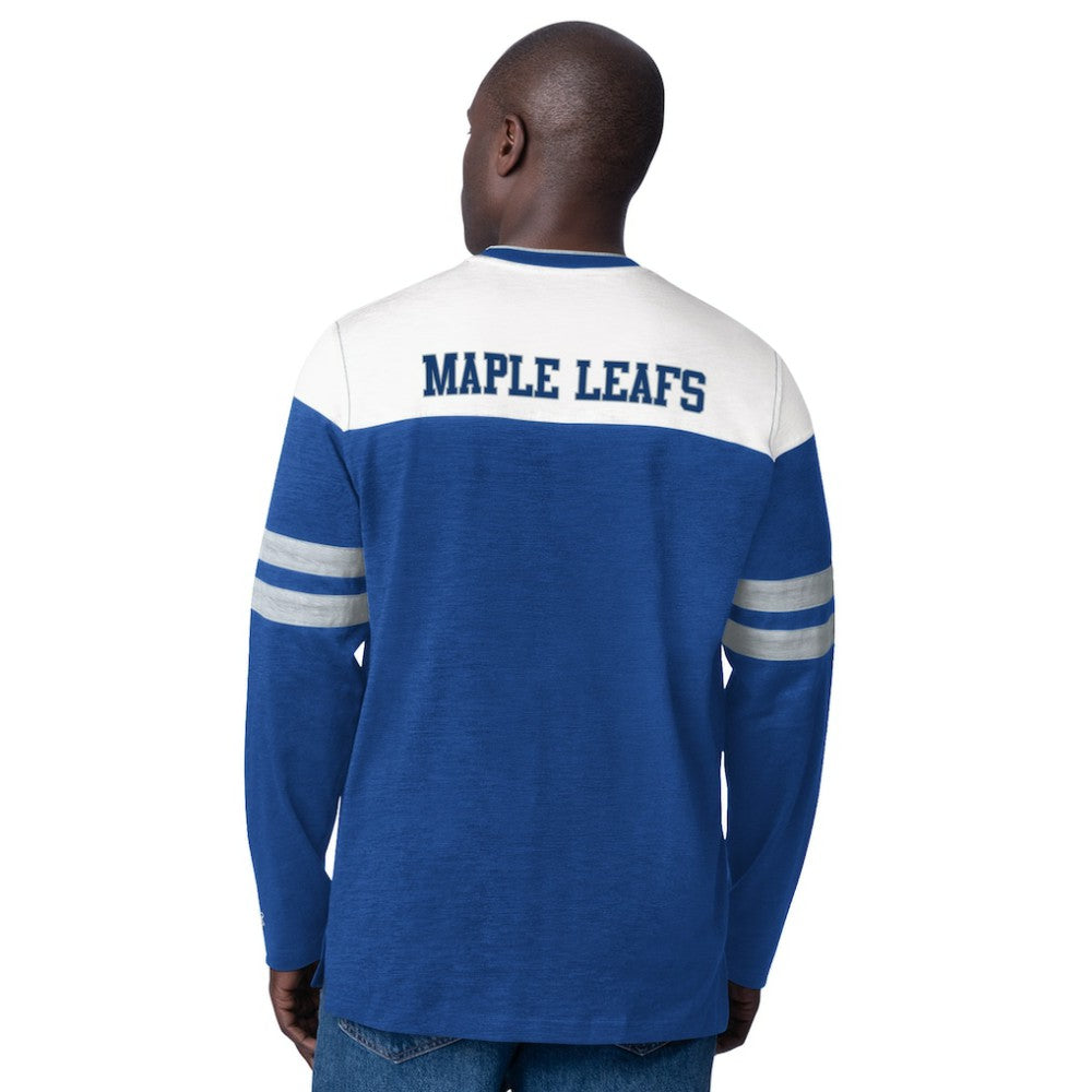 Toronto Maple Leafs Starter Blitz Durene Long Sleeve T-Shirt Sale