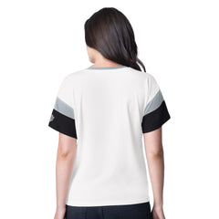 Los Angeles Kings G-III 4Her by Carl Banks Women's Rink Oversized Rhinestone V-Neck T-Shirt Discount