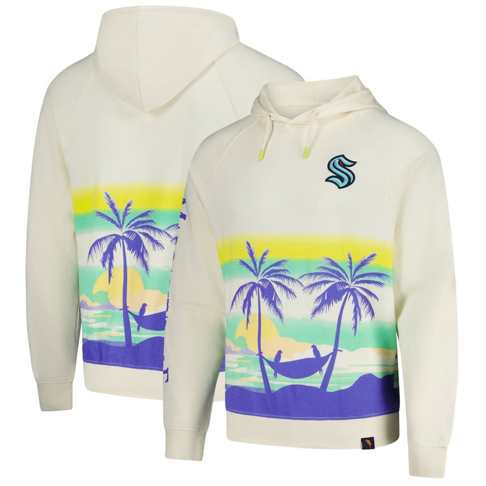 Seattle Kraken Margaritaville Island Dream Peached Pullover Hoodie Online