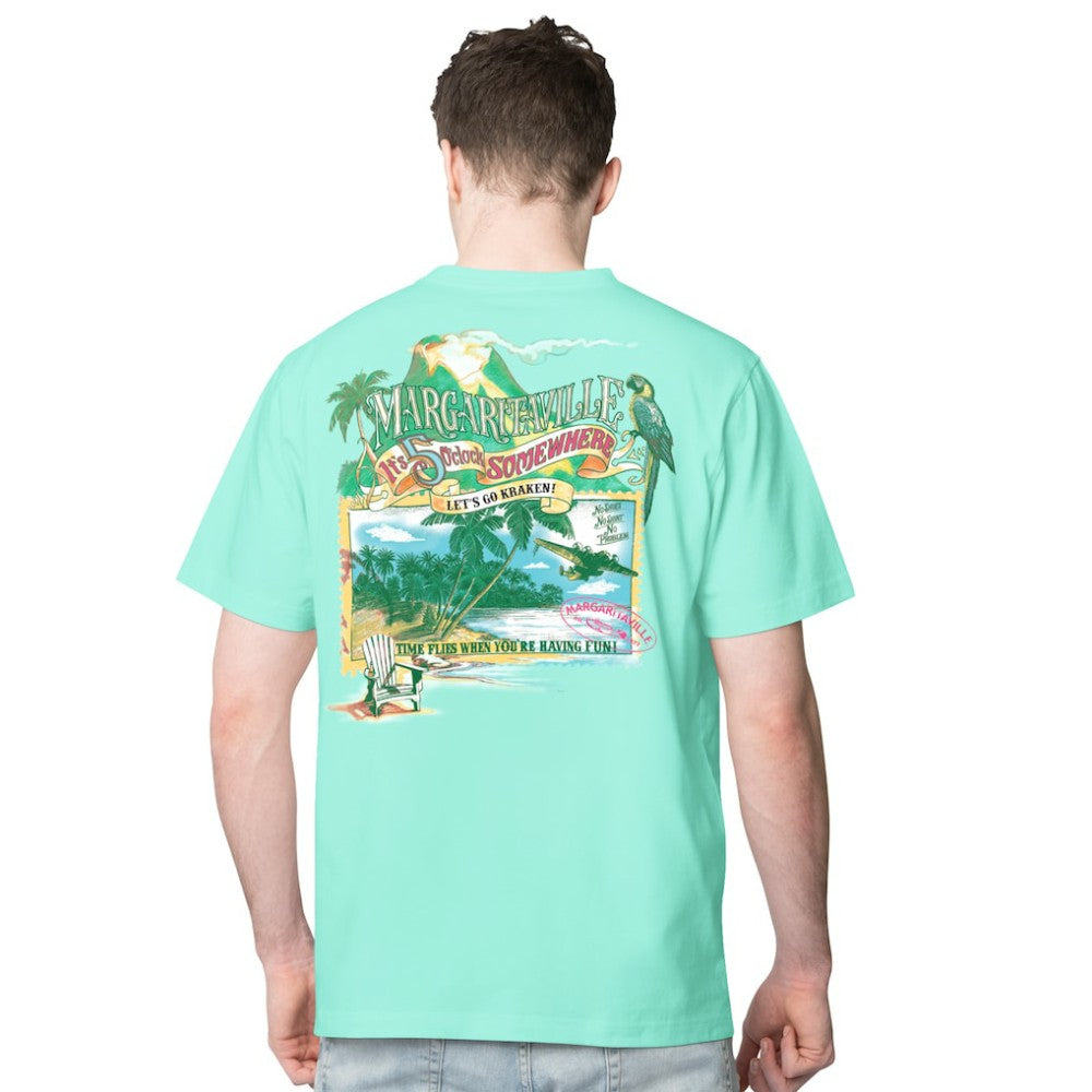 Seattle Kraken Margaritaville Time Flies T-Shirt Outlet