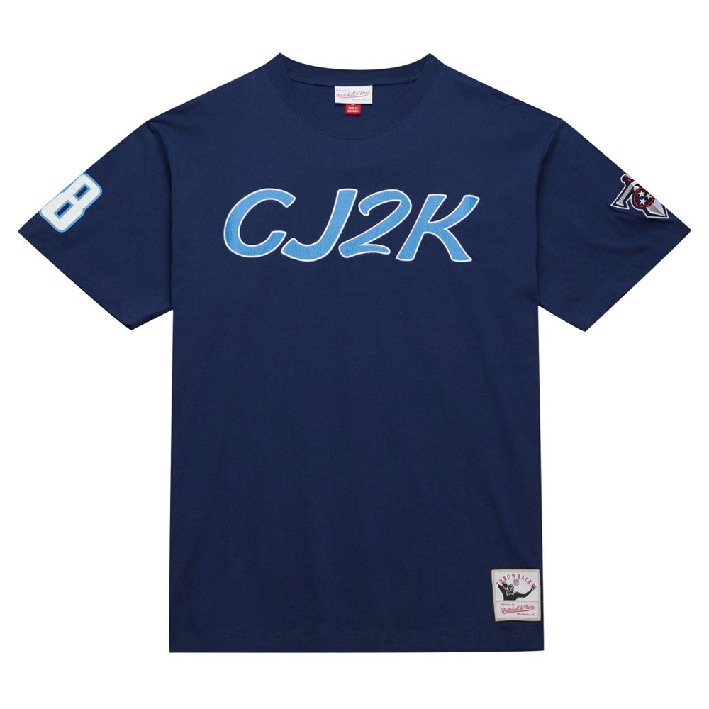 Tennessee Titans Mitchell & Ness Chris Johnson  Retired Player Nickname T-Shirt