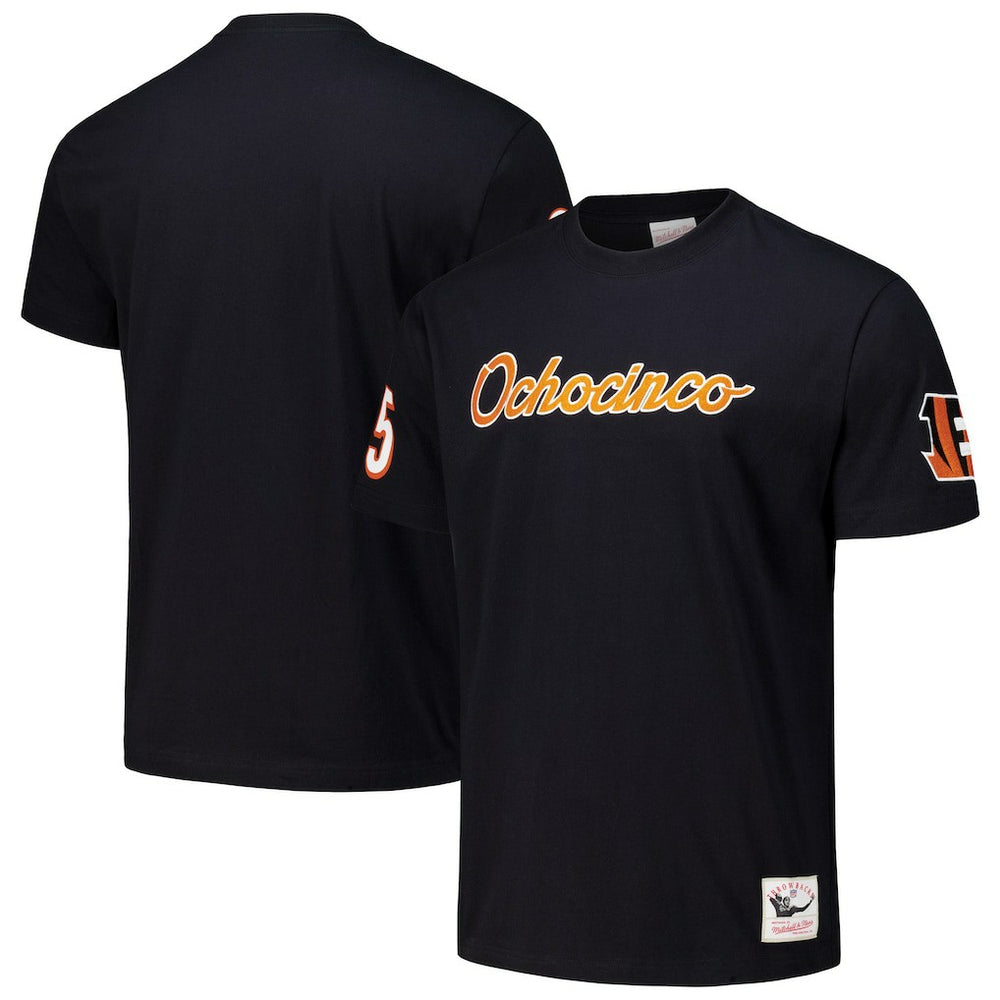 Cincinnati Bengals Mitchell & Ness Chad Johnson  Retired Player Nickname T-Shirt