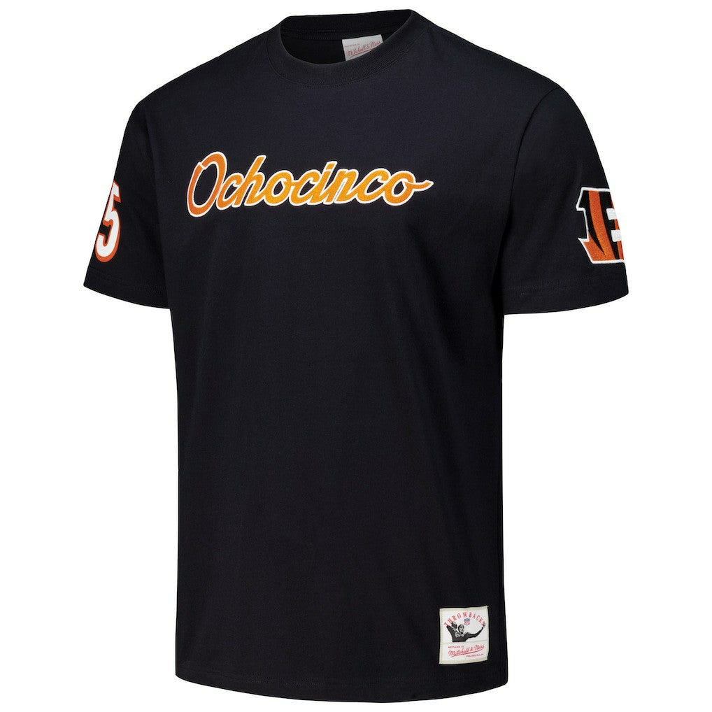 Cincinnati Bengals Mitchell & Ness Chad Johnson  Retired Player Nickname T-Shirt