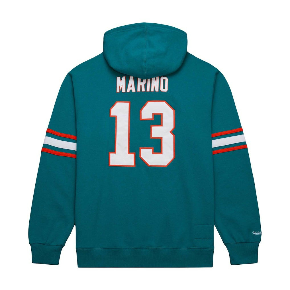 Miami Dolphins Mitchell & Ness Dan Marino  Retired Player Name & Number Pullover Hoodie