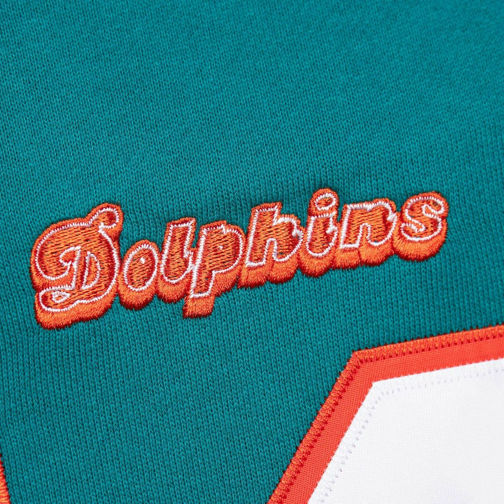 Miami Dolphins Mitchell & Ness Dan Marino  Retired Player Name & Number Pullover Hoodie