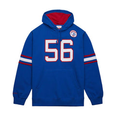 New York Giants Mitchell & Ness Lawrence Taylor  Retired Player Name & Number Pullover Hoodie