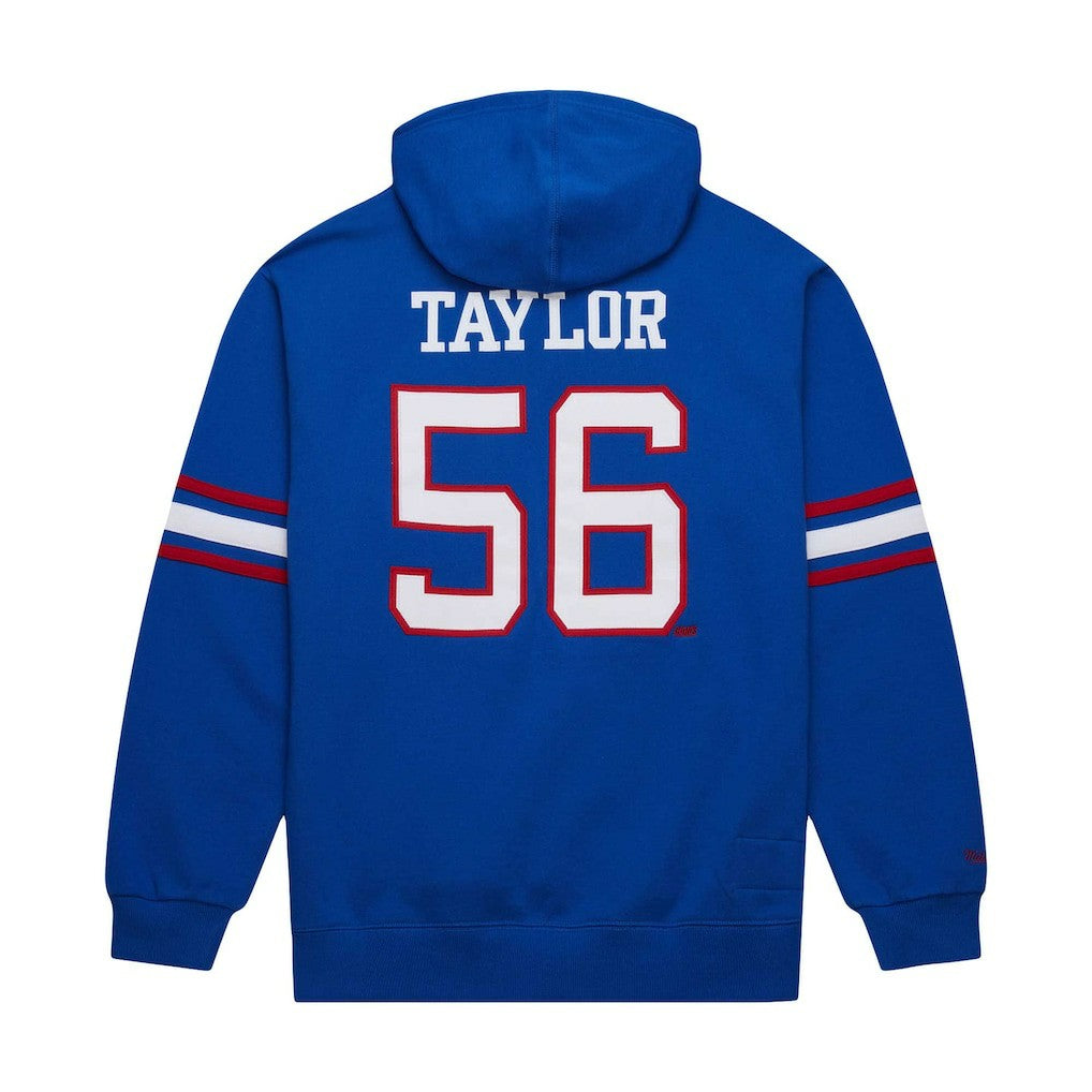 New York Giants Mitchell & Ness Lawrence Taylor  Retired Player Name & Number Pullover Hoodie