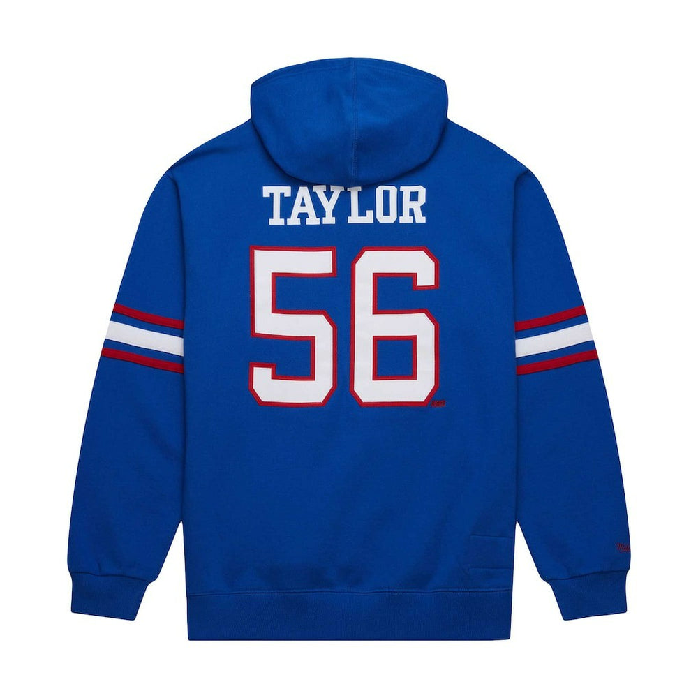 New York Giants Mitchell & Ness Lawrence Taylor  Retired Player Name & Number Pullover Hoodie