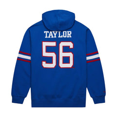 New York Giants Mitchell & Ness Lawrence Taylor  Retired Player Name & Number Pullover Hoodie