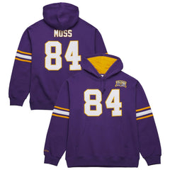 Minnesota Vikings Mitchell & Ness Randy Moss  Retired Player Name & Number Pullover Hoodie