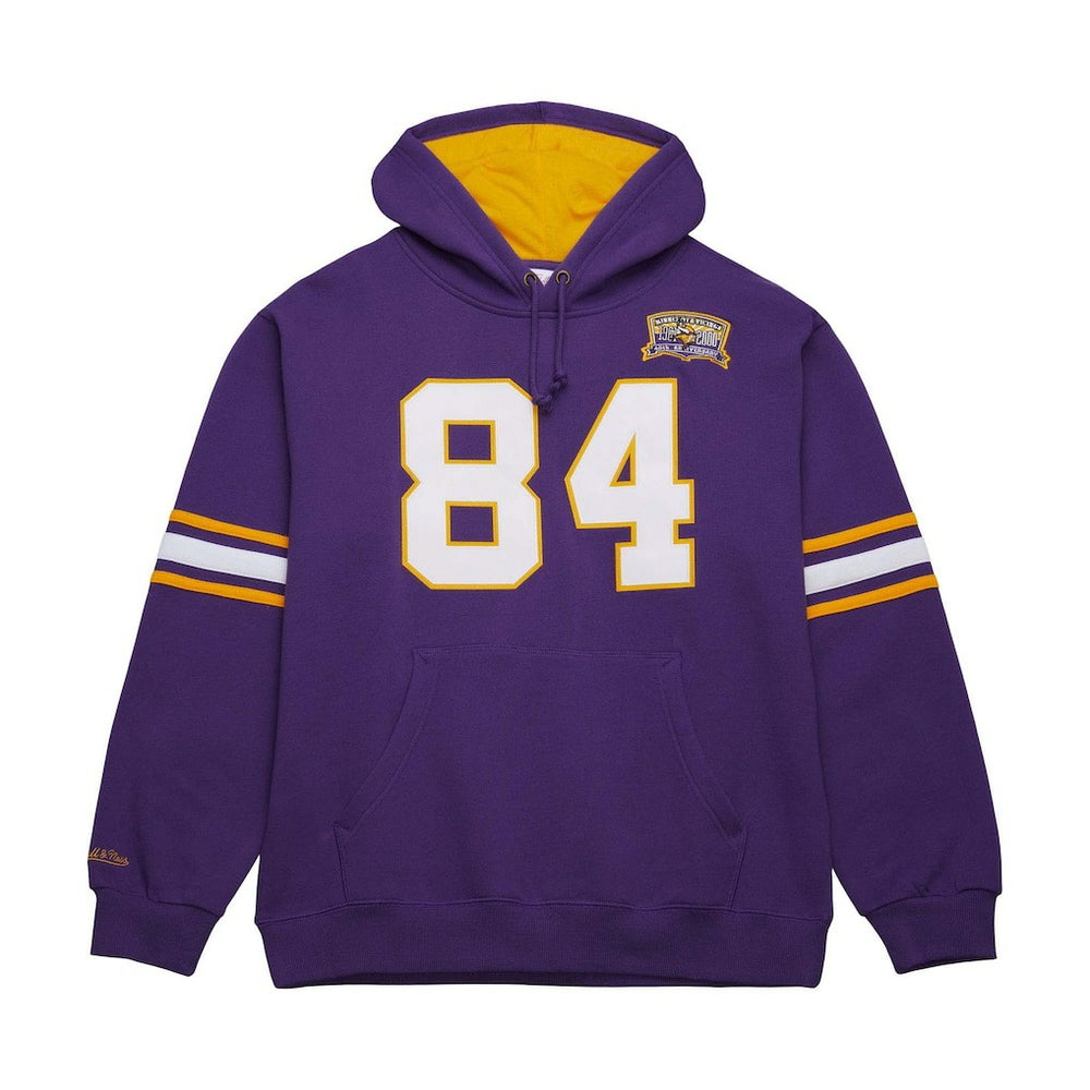Minnesota Vikings Mitchell & Ness Randy Moss  Retired Player Name & Number Pullover Hoodie