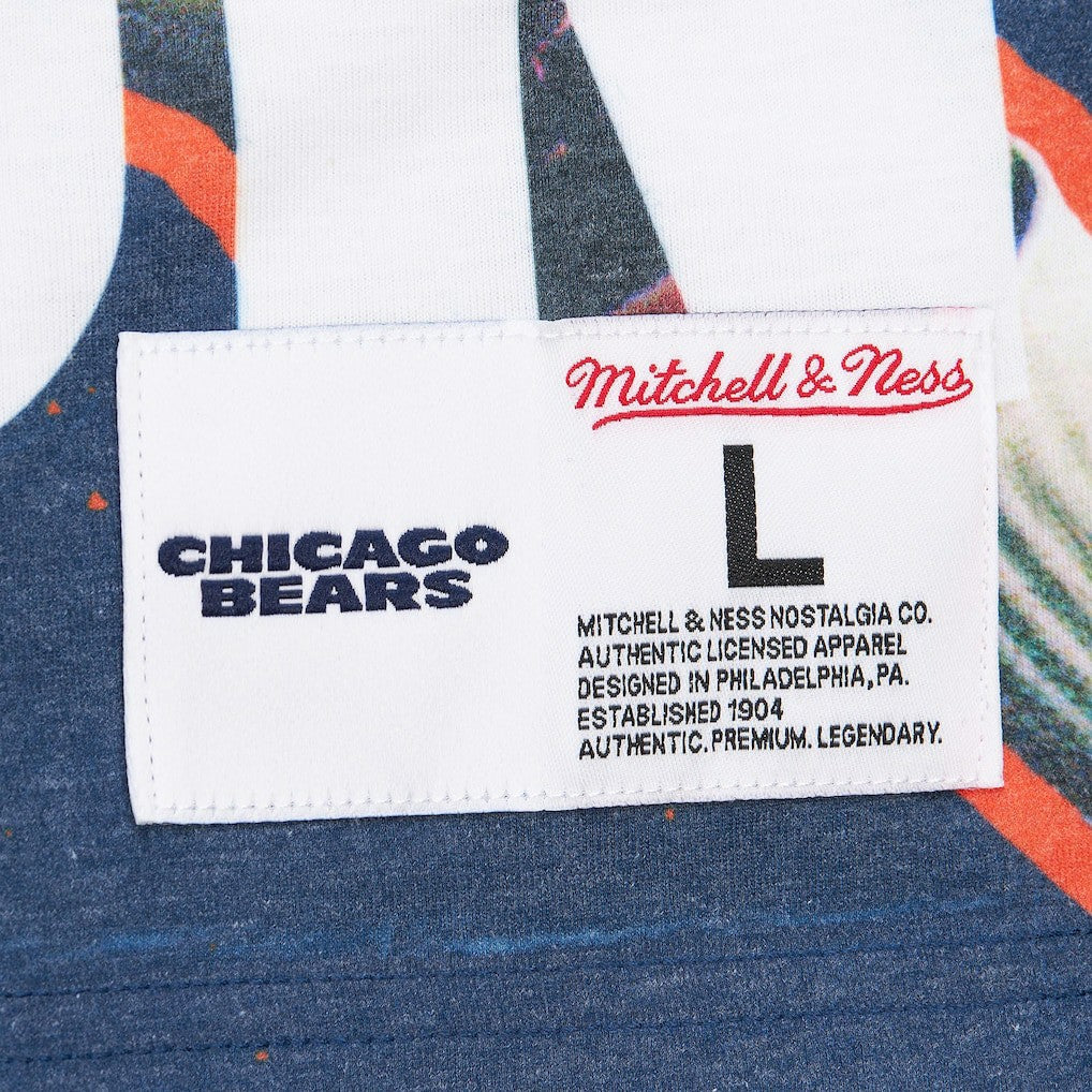 Chicago Bears Mitchell & Ness Walter Payton  Burst Retired Player T-Shirt