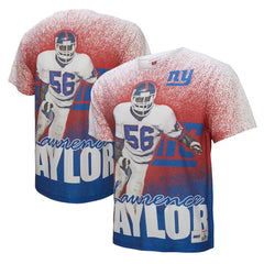 New York Giants Mitchell & Ness Lawrence Taylor  Burst Retired Player T-Shirt
